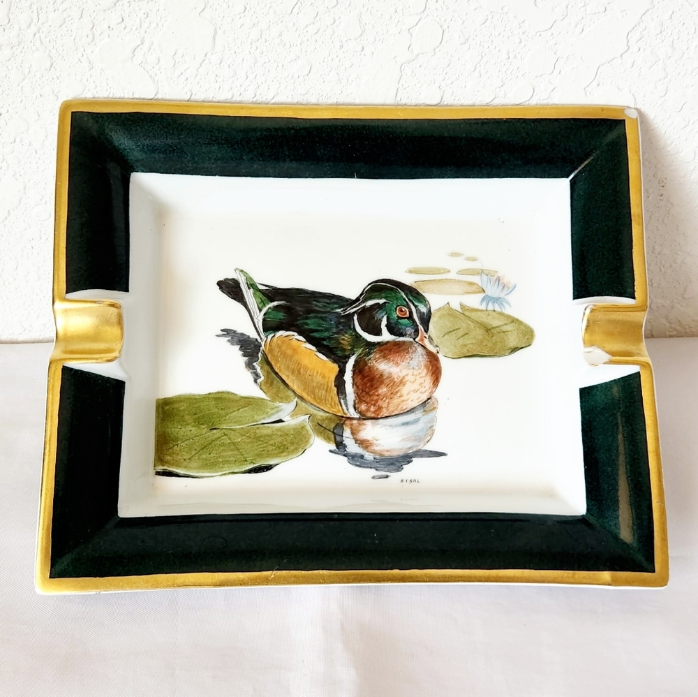 HERMES Paris RARE Vintage Ashtray